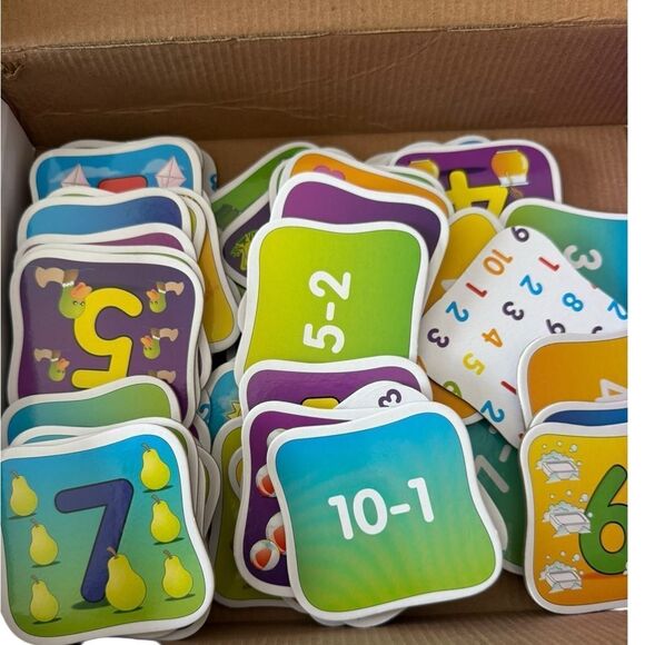 Math Memory Game - Colorful Educational Toy - Picture 4 of 4